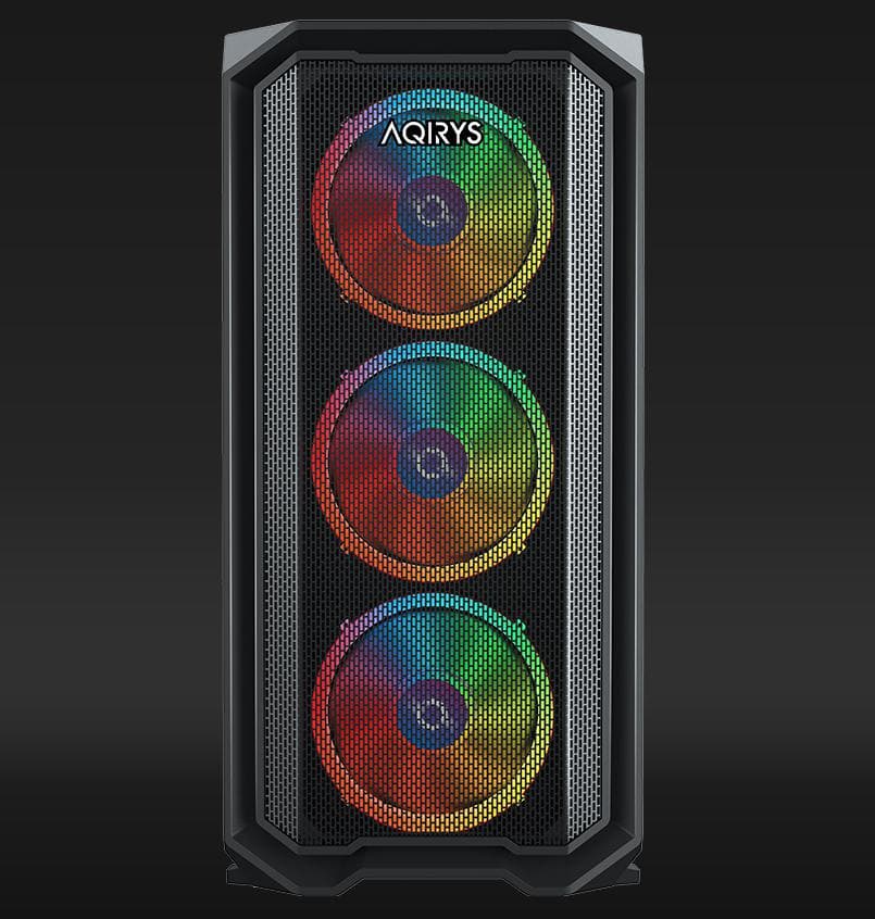 Carcasa AQIRYS WEZEN, RGB, Mid Tower, Black - 2