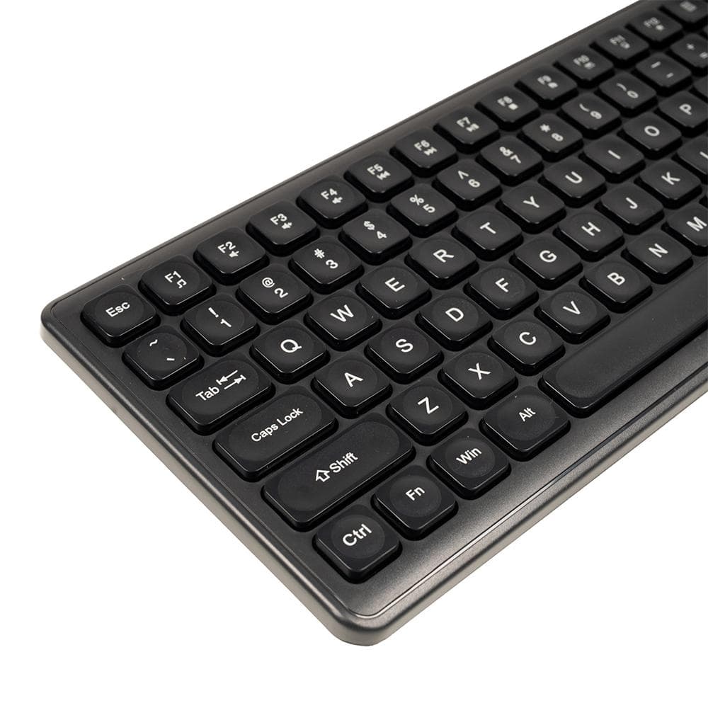 Tastatura Spacer cu fir USB, 104 taste, silentioasa, low profile - 2