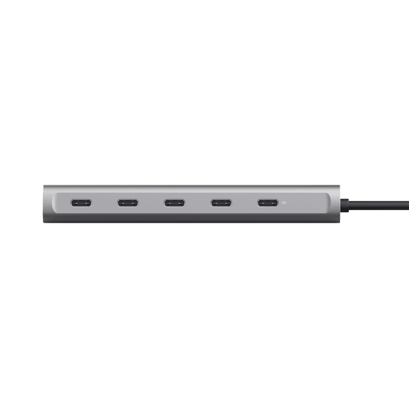 Hub Trust Halyx, 5 porturi USB-C 3.2 gen 1: 1 - 5
