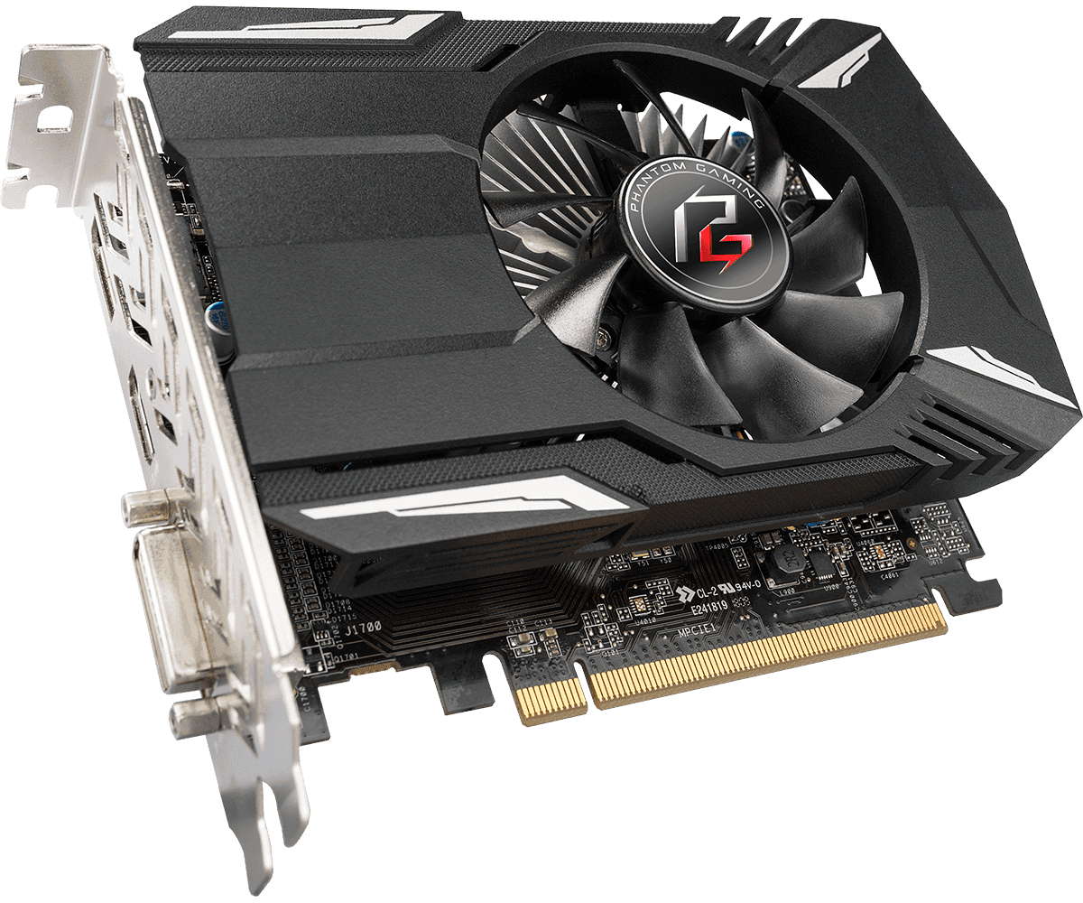 Placa video ASRock Radeon RX 550, 4GB GDDR5, PCI Express - 3
