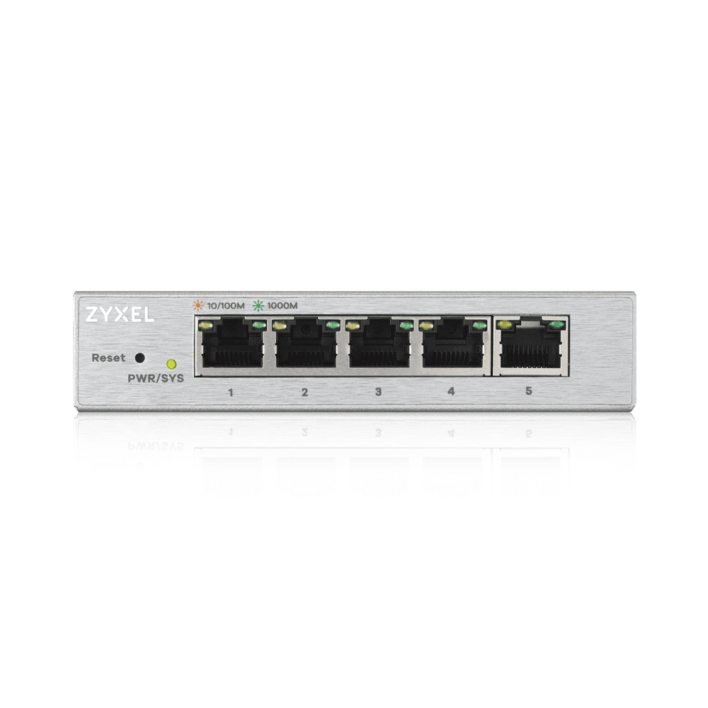 ZYXEL GS1200-5V3 5PORT GB WEBMNG SWITCH - 3