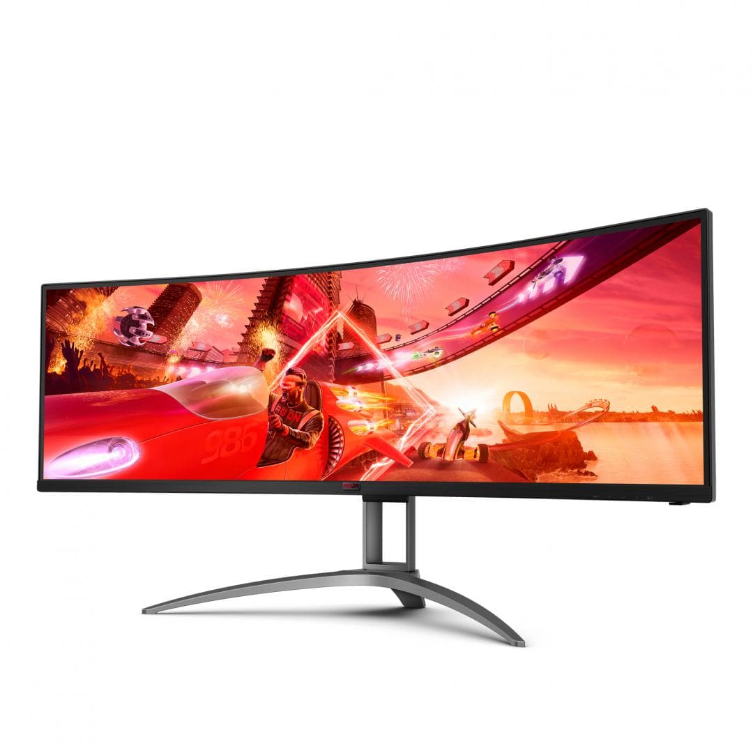 Monitor AOC 48.8" AG493UCX2, Curvature: 1800R, Diagonal (inch): 48.8, Diagonal - 4