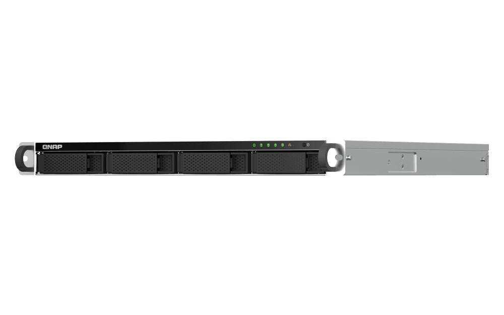 NAS QNAP 464U 4-Bay, CPU Intel Celeron N5105/N5095 4-core/4-thread Processor,