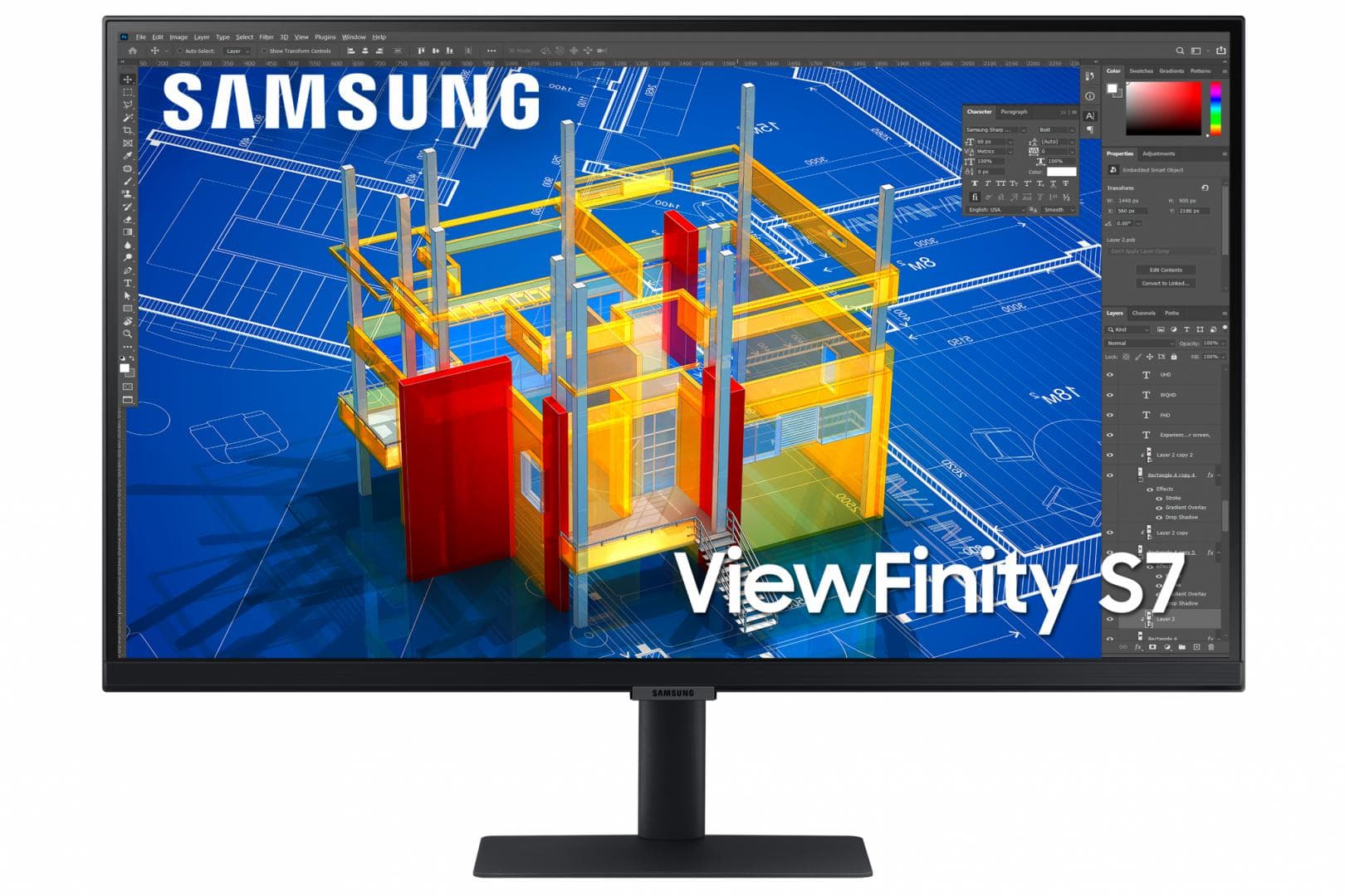 Monitor Samsung 27" LS27A700NWPXEN - 18