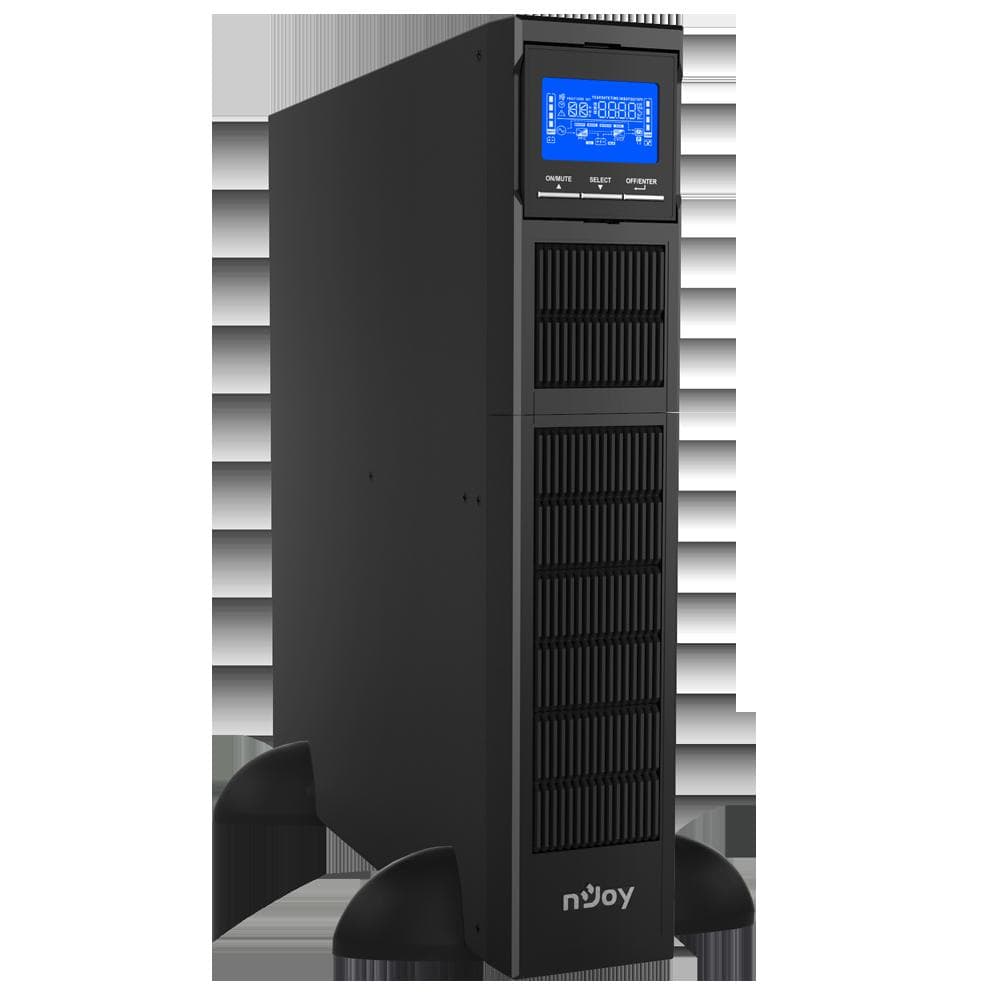 UPS nJoy Balder 1500, 1500VA/ 1500W, On-line, LCD Display, Montare - 2