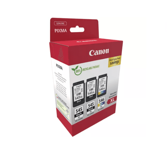 Canon pachet cartuse cearneala PG-545XL X2 /CL-546XL MULTIPACK, capacitate negru: - 2