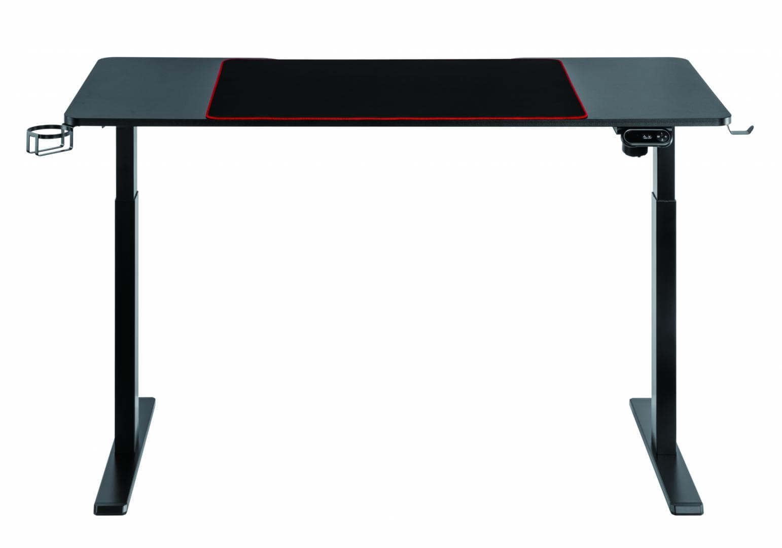 Birou gaming electric Serioux Elysium LED RGB 1400x600x730mm, reglare electrica