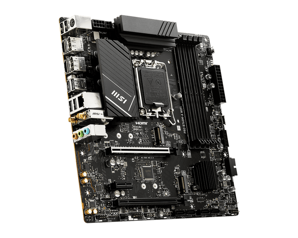 Placa de baza MSI PRO B760M-A WIFI, Socket 1700, DDR5, - 3
