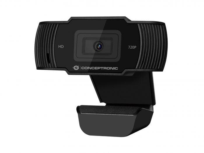 Camera Web Conceptronic AMDIS, rezolutie video HD, USB 2.0, Negru - 2