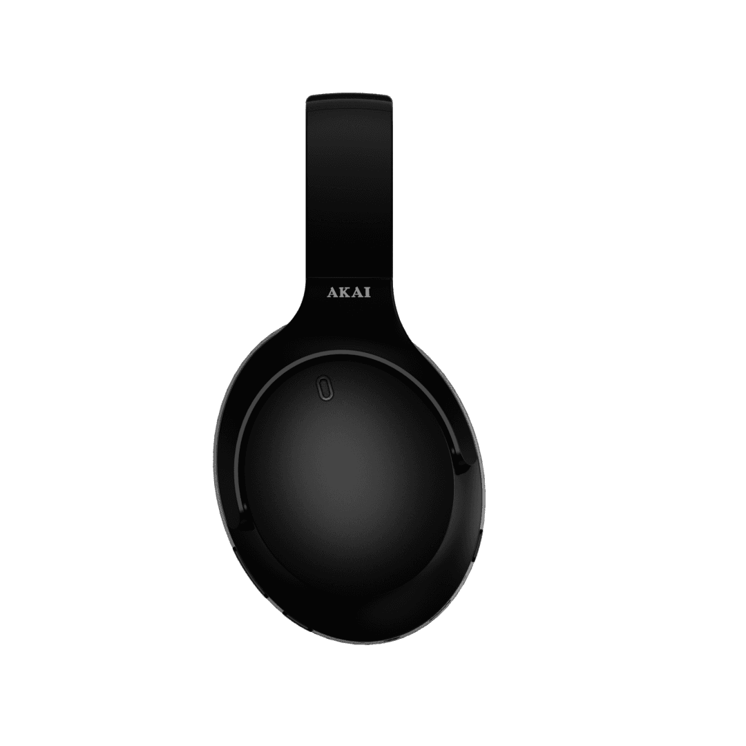 Casti Over-ear AKAI BTH-P200ANC, Wireless, Noise-canceling, Negru - 2