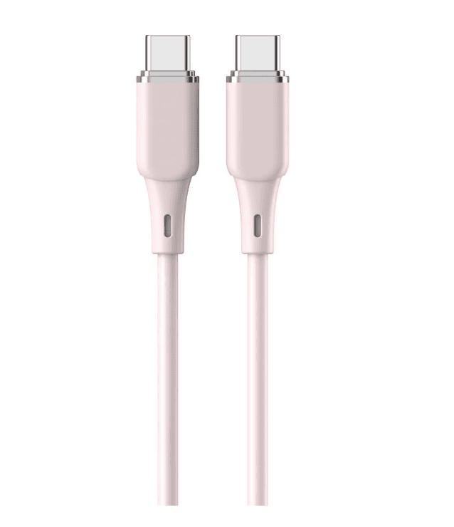 Cablu Lemontti Liquid SiliconType-C la Type-C, Fast Charge, PD 60W,