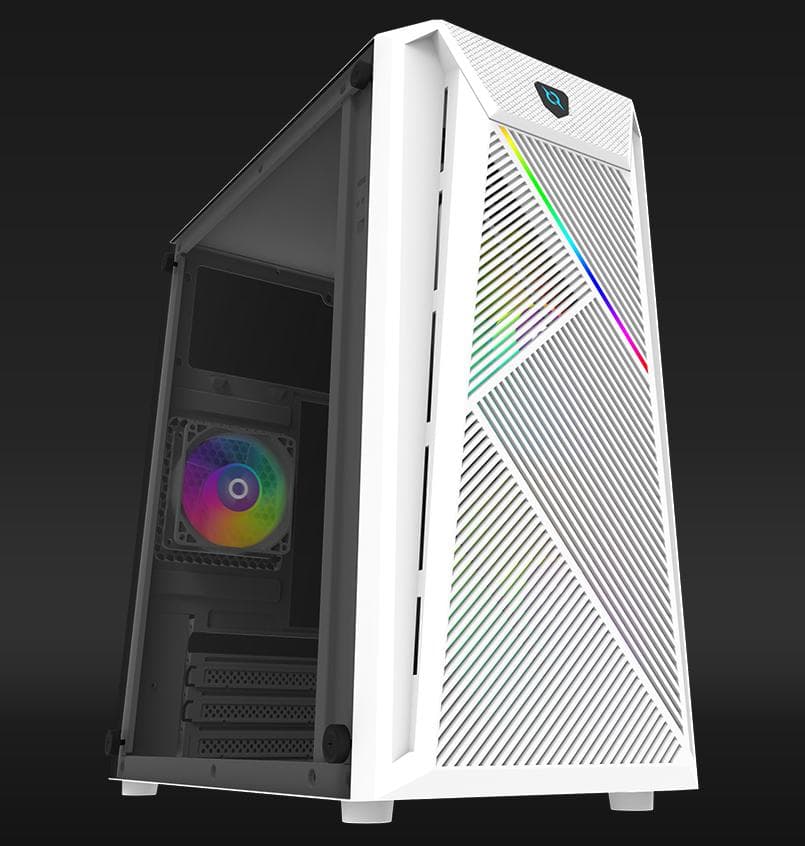 Carcasa AQIRYS BELLATRIX PRO, Da, Mini Tower, White - 3