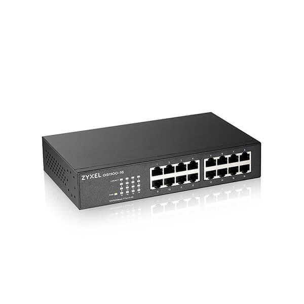 ZYXEL GS1100-16S 16-port GBE UNMG SWITCH - 4
