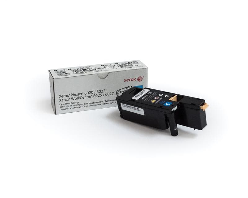 Toner Xerox 106R02760, cyan, 1000 pag, Phaser 6020 / Phaser