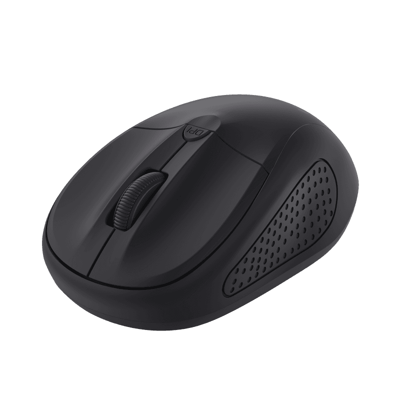 Mouse Trust Wireless optic, rezolutie 1600 DPI, negru - 3