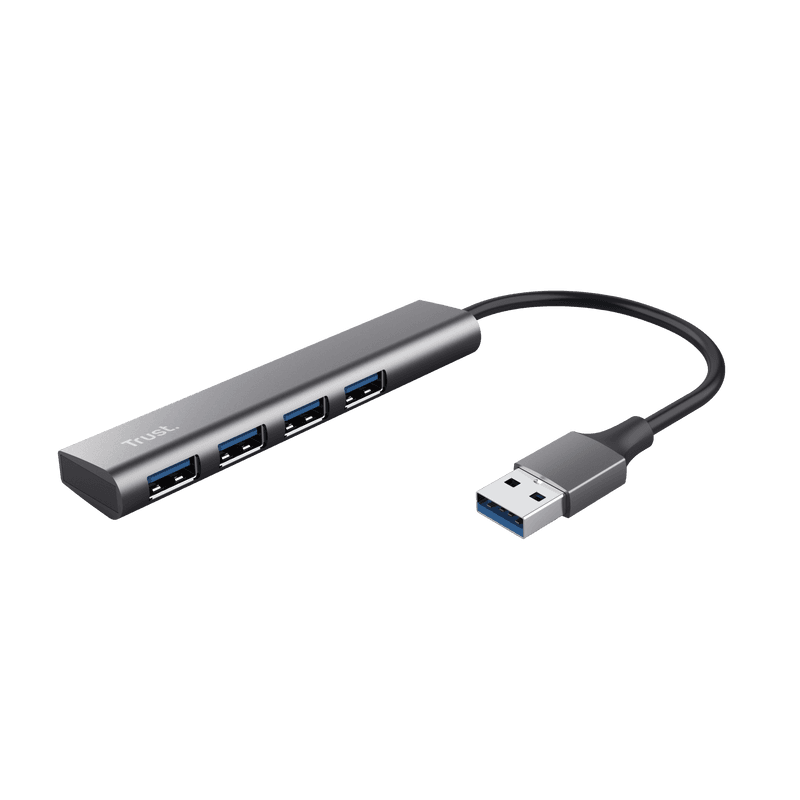 HUB USB Trust Halyx, USB-A la 4 x USB-A 3.2 - 2