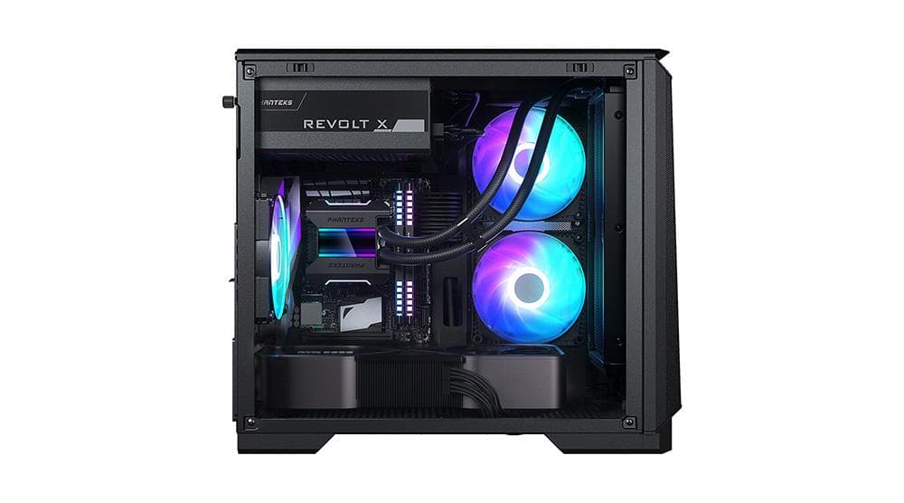 Carcasa PHANTEKS P200A, RGB, Mini Tower, Black - 5