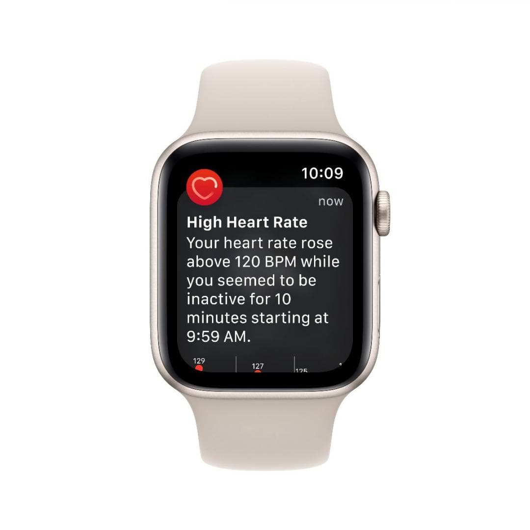 Apple Watch SE GPS + Cellular 40mm Starlight Aluminium Case - 4