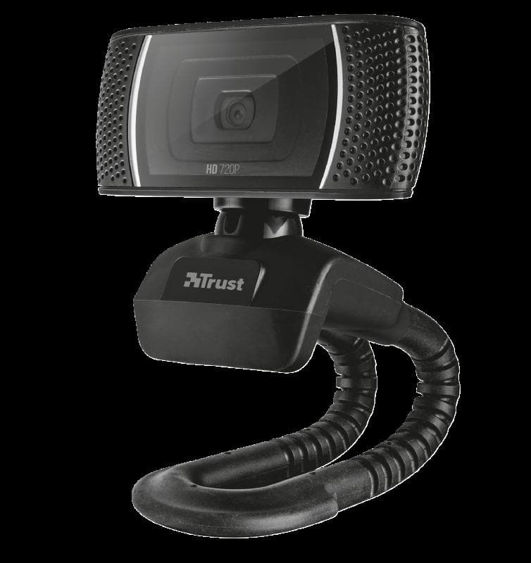 Camera Web Trust Trino, rezolutie video HD, USB 2.0, Negru - 3