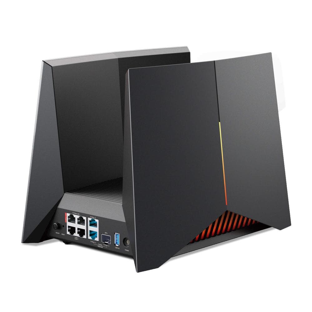 TP-LINK Router wireless TRi-Band Archer GE800, Otel inoxidabil, BE19000, Viteze - 3