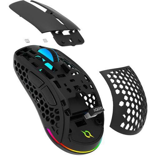 Mouse AQIRYS T.G.A, wireless, 6 butoane, interfata USB 2.0 - 6