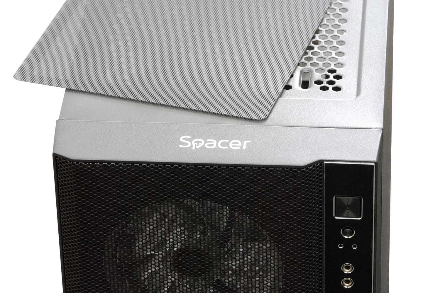 Carcasa SPACER SPCS-GC-RAINBOW, RGB, Mid Tower, Black - 8