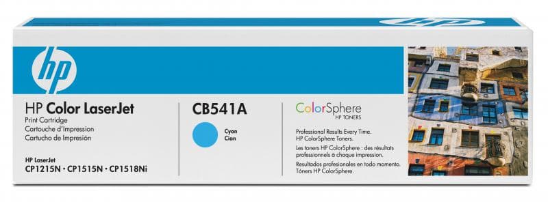 Toner HP CB541A, cyan, 1.4 k, Color LaserJet CM1312, ColorLaserJet