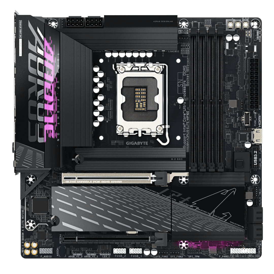 Placa de baza Gigabyte B860M AORUS ELITE WIFI6E, Socket 1851, - 2
