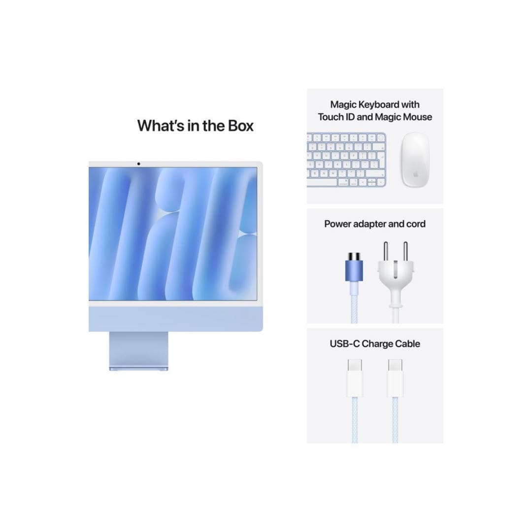 Apple iMAC 24" Retina 4.5k/ Apple M4 (CPU 10-core, GPU - 4