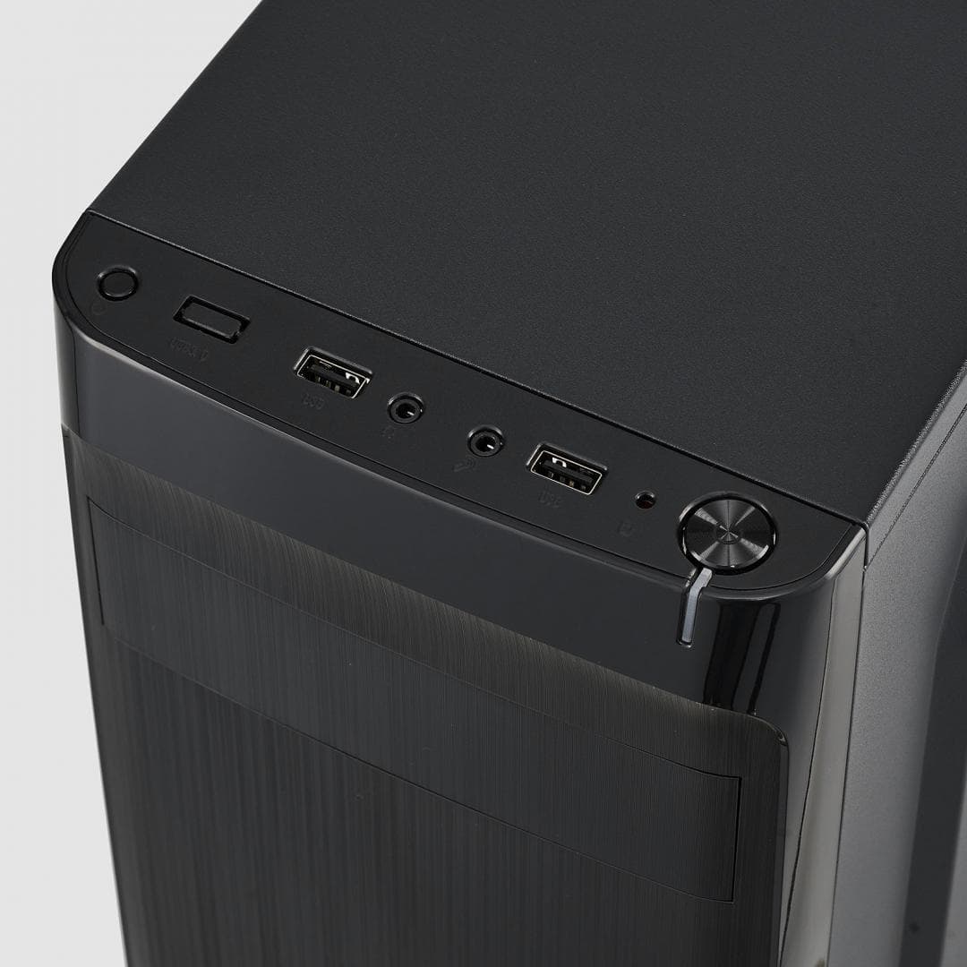 Carcasa PC Serioux CLASSIC, fara sursa, Middle Tower, ATX, black - 3