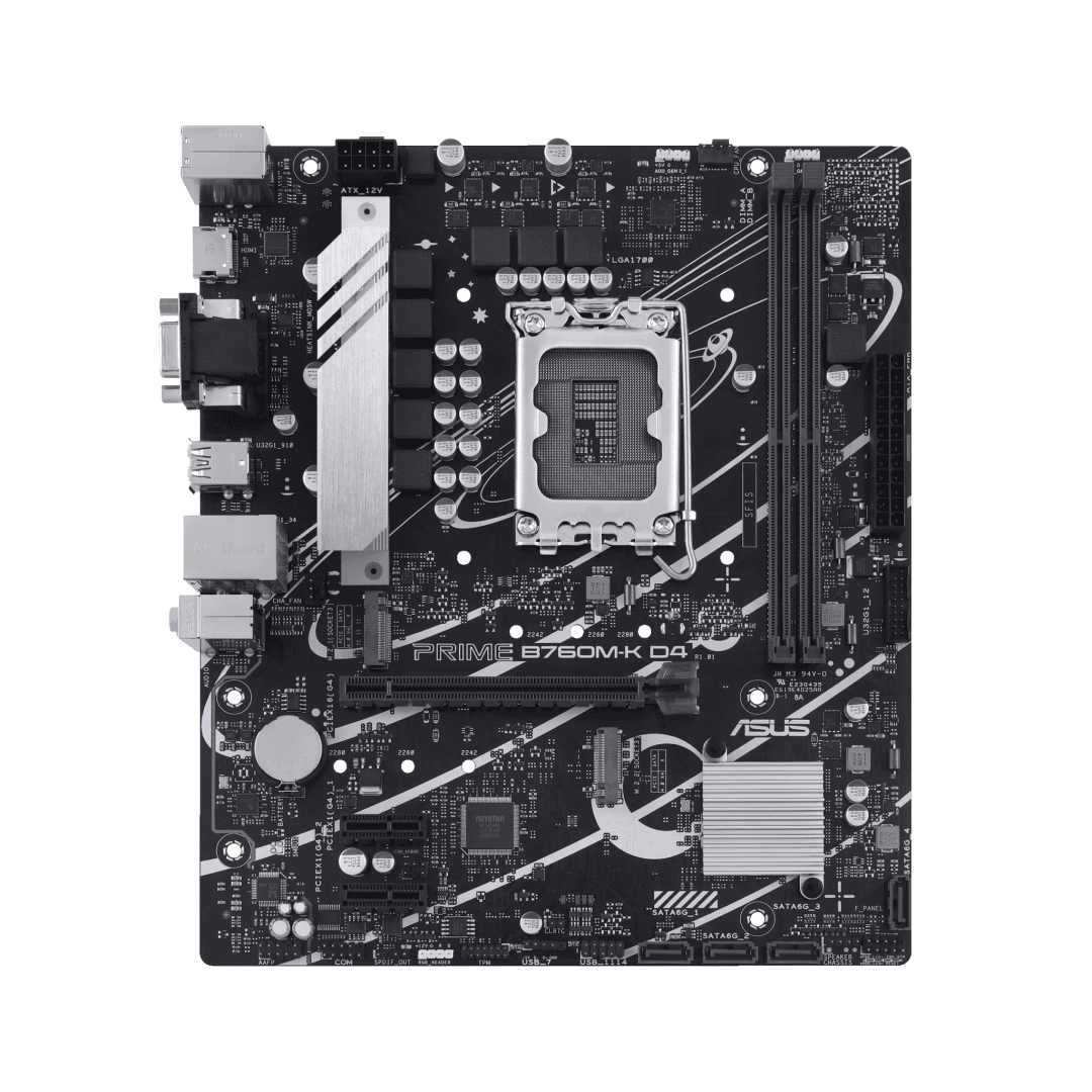 Placa de baza ASUS PRIME B760M-K D4, LGA 1700, DDR4, - 2