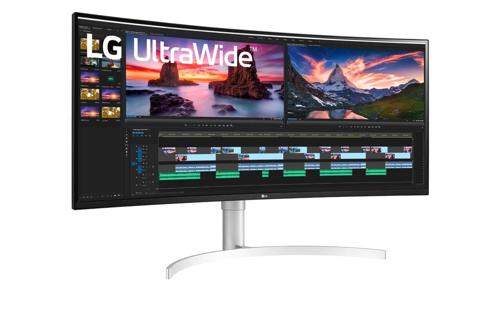 Monitor LG 37.5" 38WN95CP-W.AEU - 2