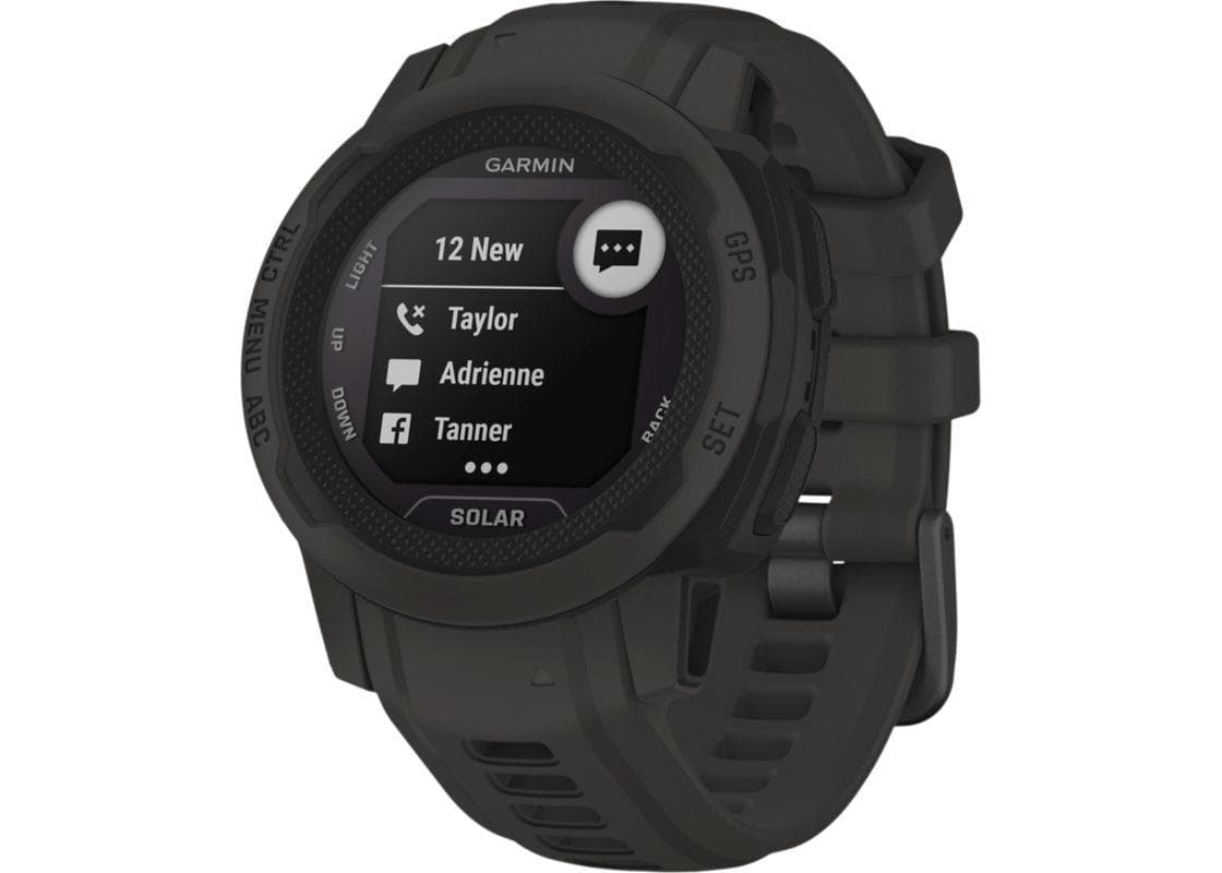 Ceas Garmin Instinct 2 Plus Solar, Graphite - 2