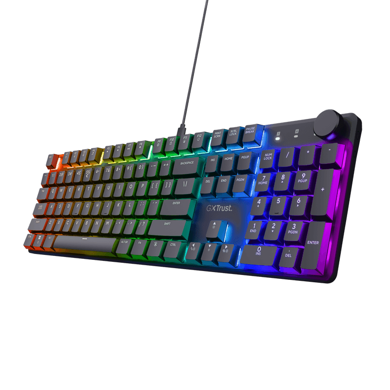 Tastatura mecanica Trust GXT 866 Torix cu fir, swtich linear, - 4