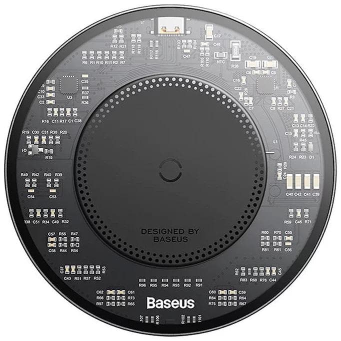 Incarcator wireless Baseus Simple Qi 15W, compatibilitate smartphones, cablu Type-C - 3