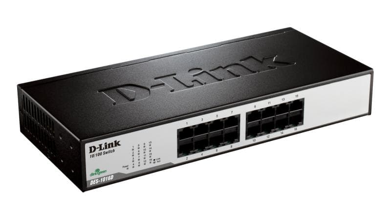 Switch D-Link DES-1016D, 16 porturi, 10/100 Mbps - 2