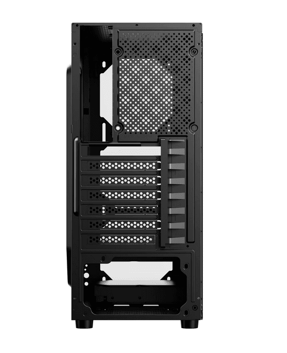 Carcasa PRO GAMING ELEMENT, RGB, Mid Tower, Black - 8