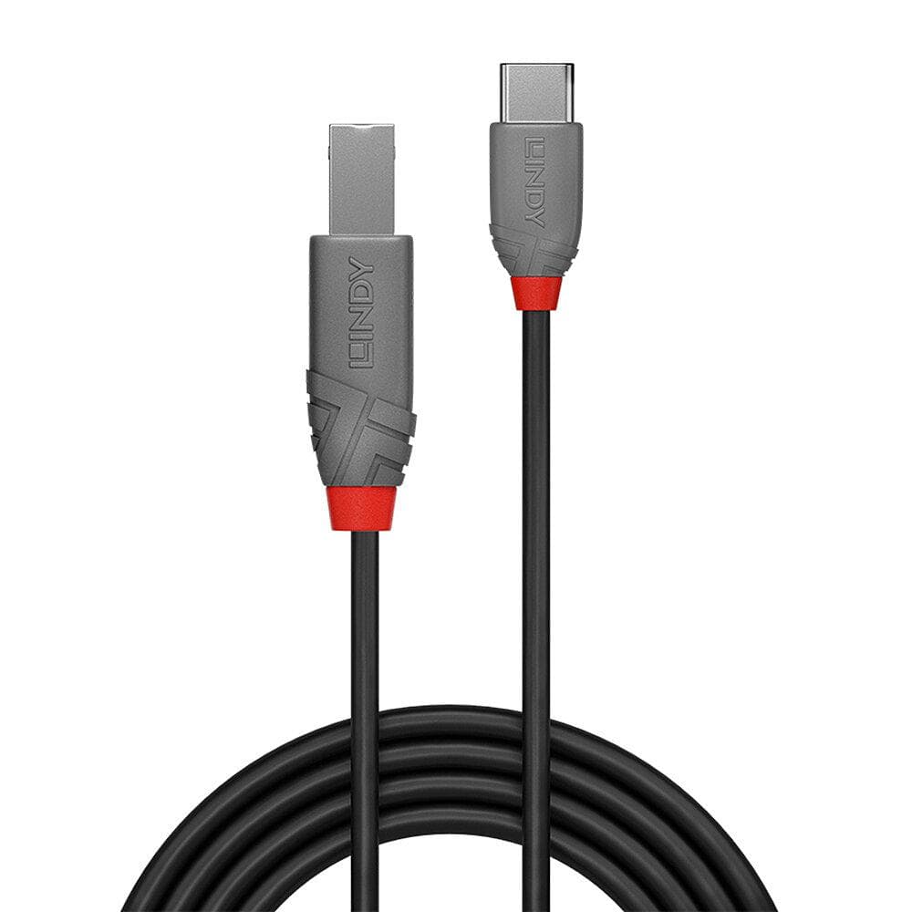 Cablu Lindy 1m USB 2.0 Tip A la Tip B,