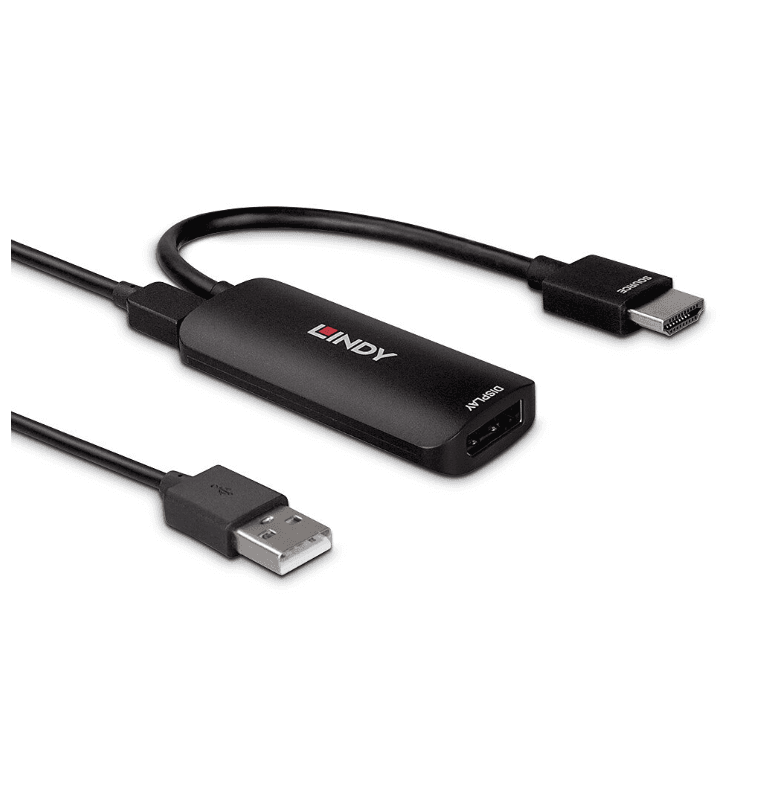 Convertor Lindy HDMI 4K60 la DisplayPort 1.2 - 4