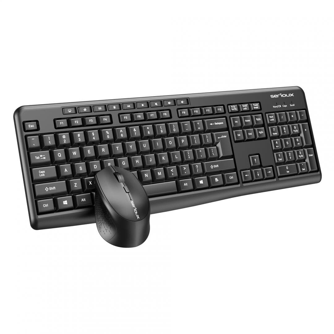 Kit tastatură și mouse wireless 2.4G Tastatură: cu rând independent - 2