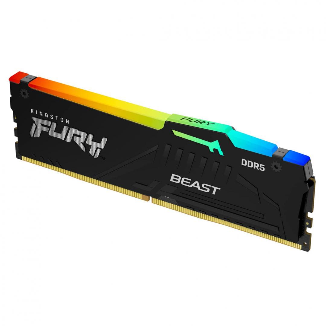 Memorie RAM Kingston FURY Beast, 16GB DDR5, 5600MHz, CL36 - 2