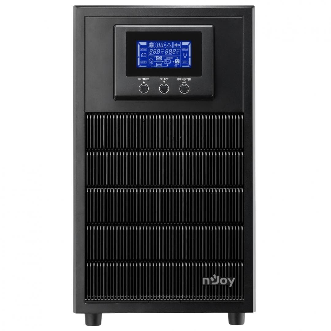 UPS nJoy Aten PRO 3000, 3000VA/2700W, On-line, LCD Display, 4 - 3