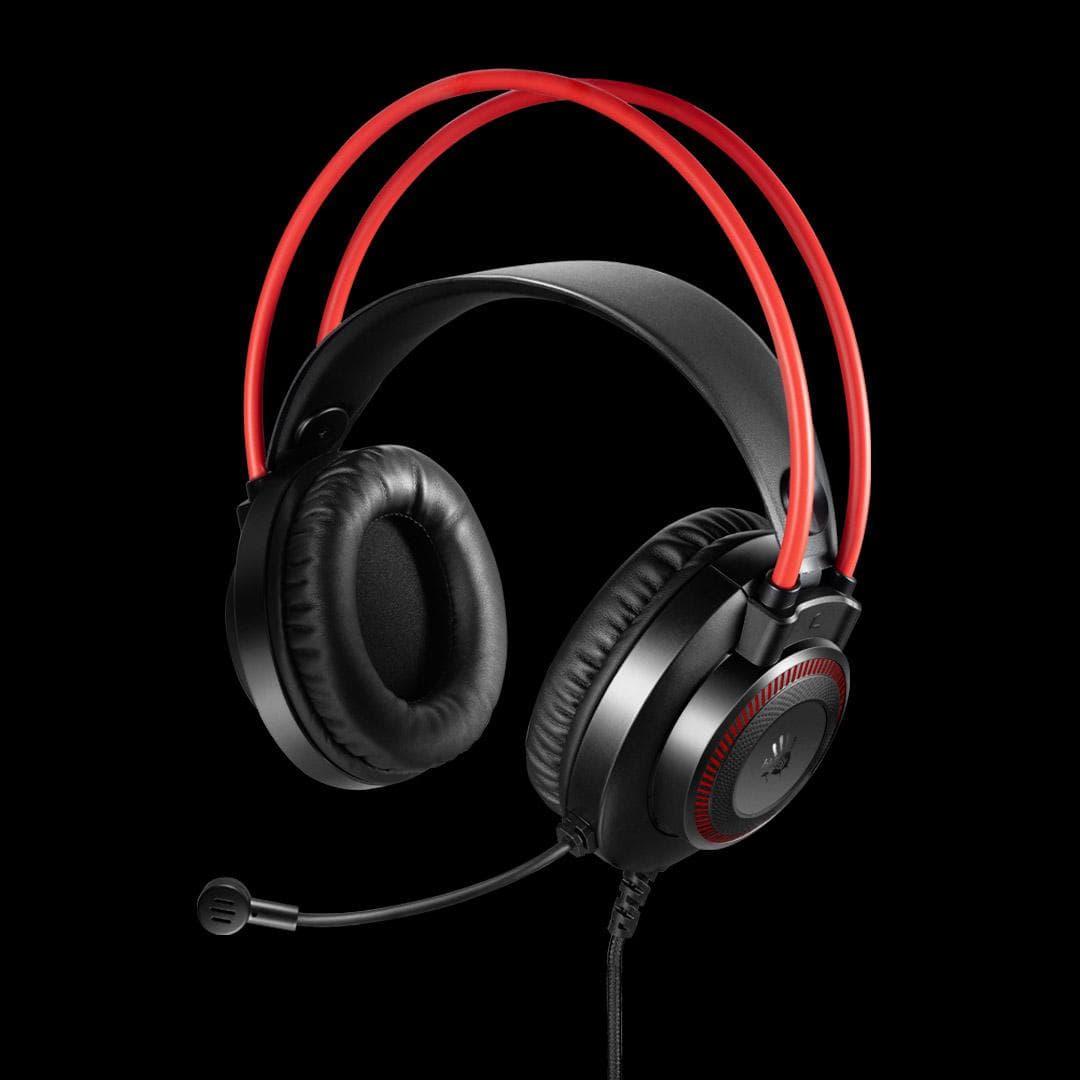 Casti Gaming Head-band A4TECH G200, Wired, Multicolor - 2