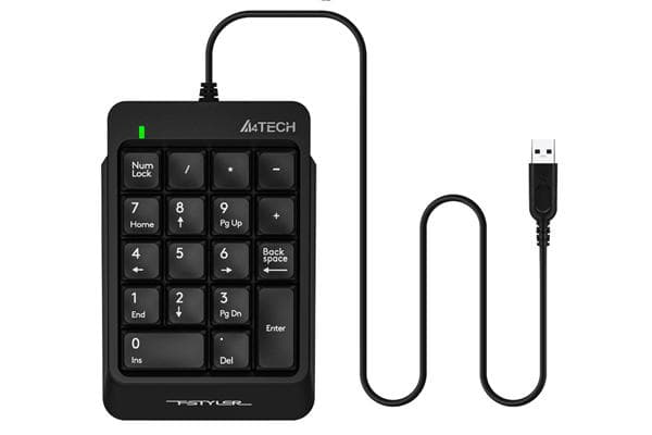 Tastatura numerica A4TECH Fstyler, neagra - 2