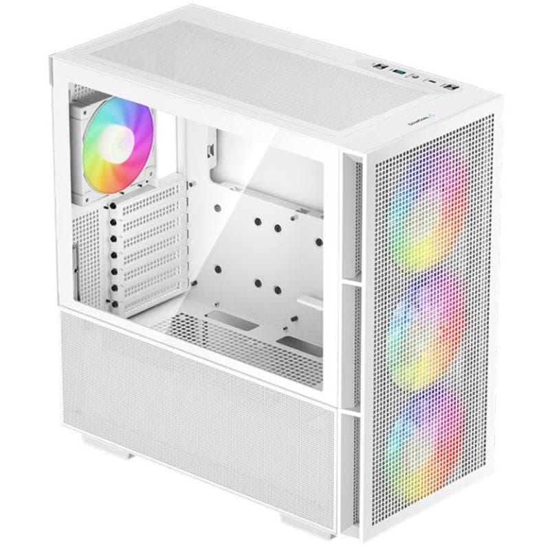 Carcasa DEEPCOOL CH560 WH, RGB, Mid Tower, White - 2