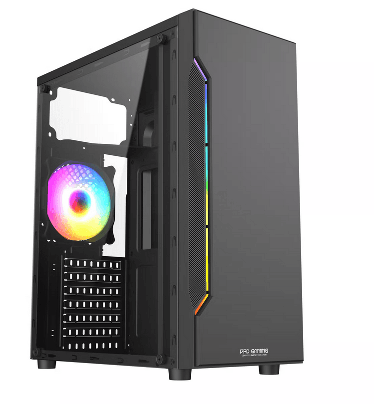 Carcasa PRO GAMING CYBER, Nu, Mid Tower, Black