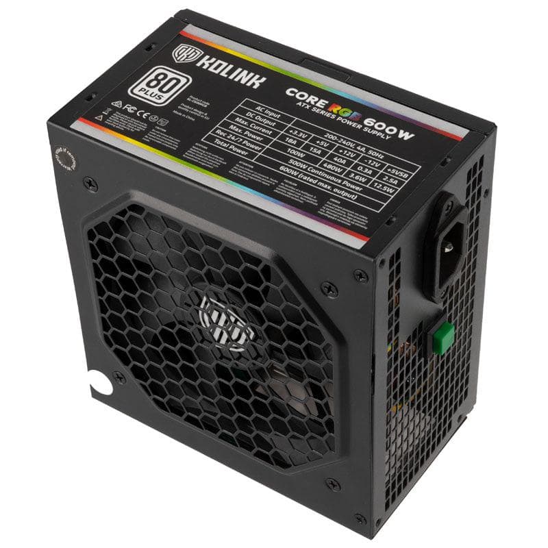 Sursa Kolink Core RGB, 80 PLUS, RGB, 600W - 2