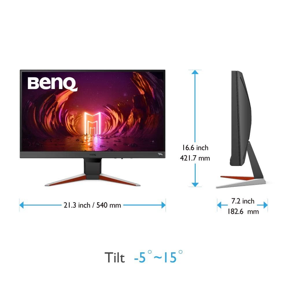 Monitor BenQ 23.8" EX240N, Diagonal (inch): 23.8, Diagonal (cm): 60.5, - 3