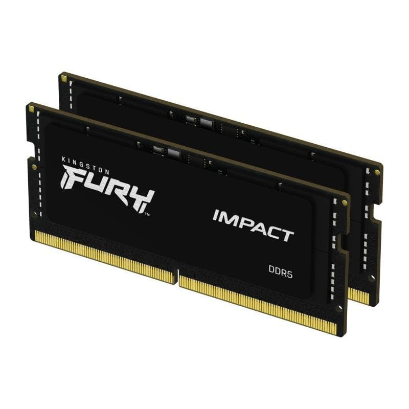 Memorie RAM Notebook Kingston FURY Impact, 16GB, DDR5, 4800MHz, CL38 - 2