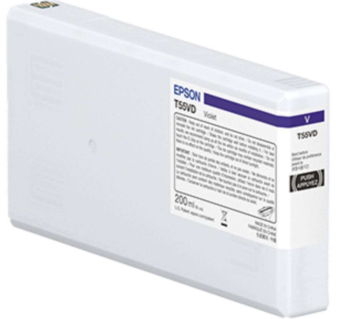 EPSON T55WD VIOLET INK CARTRIDGE, Ultrachrome® HDR, Capacitate:200ml, Compatibil cu: